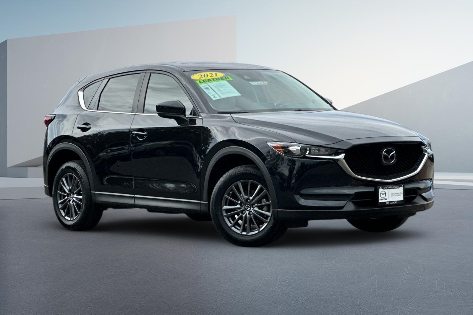 Used 2021 Mazda CX-5 Touring with VIN JM3KFACM2M0407200 for sale in San Leandro, CA