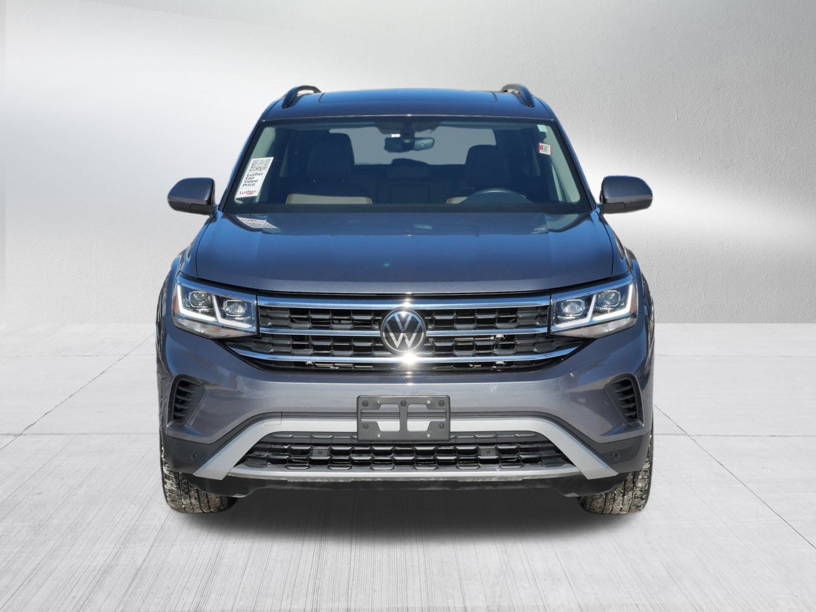 Certified 2023 Volkswagen Atlas SE w/Tech with VIN 1V2KR2CAXPC532913 for sale in Burnsville, Minnesota