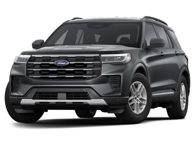 New 2025 Carbonized Gray Metallic Ford Active image 1