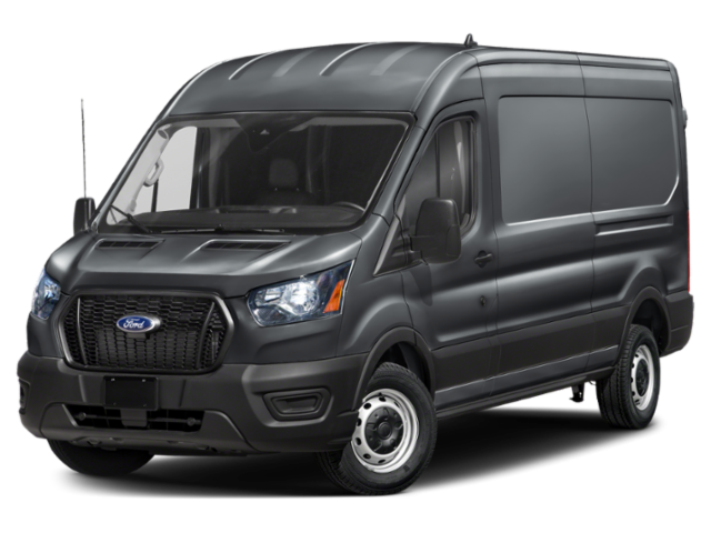 New 2025 Carbonized Gray Metallic Ford Cargo Van image 1