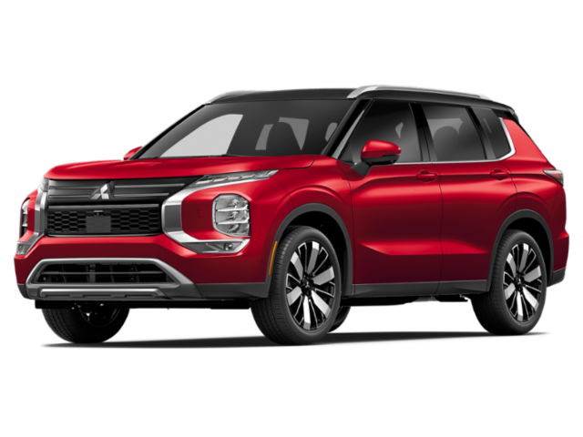 New 2025 RED DIAMOND W/ BLACK ROOF Mitsubishi SEL image 1