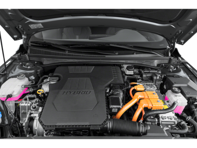 2026 Hyundai Elantra Hybrid Blue photo 4