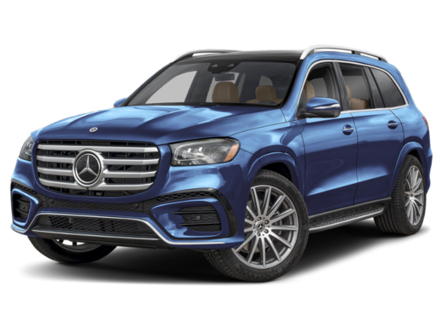 New 2025 Twilight Blue Metallic Mercedes-Benz GLS 580 image 1