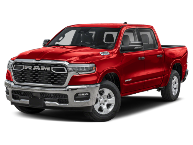New 2025 Flame Red Clearcoat Ram Lone Star image 1