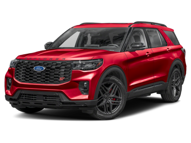 New 2025 Rapid Red Metallic Tinted Clearcoat Ford ST image 1