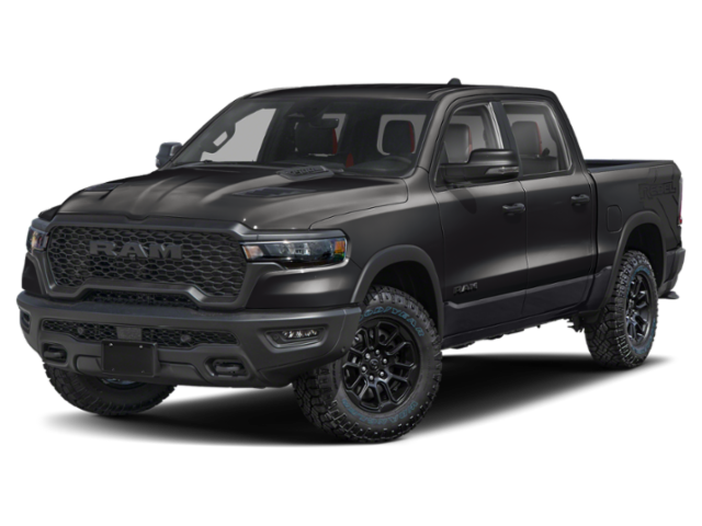 New 2025 Diamond Black Crystal Pearlcoat Ram Rebel image 1