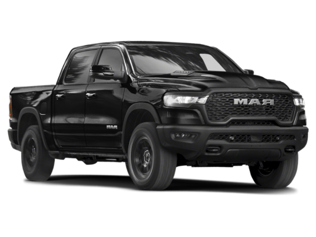 New 2025 Diamond Black Crystal Pearlcoat Ram Rebel image 1