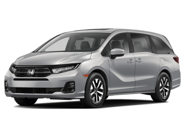 New 2025 Solar Silver Metallic Honda EX-L image 1