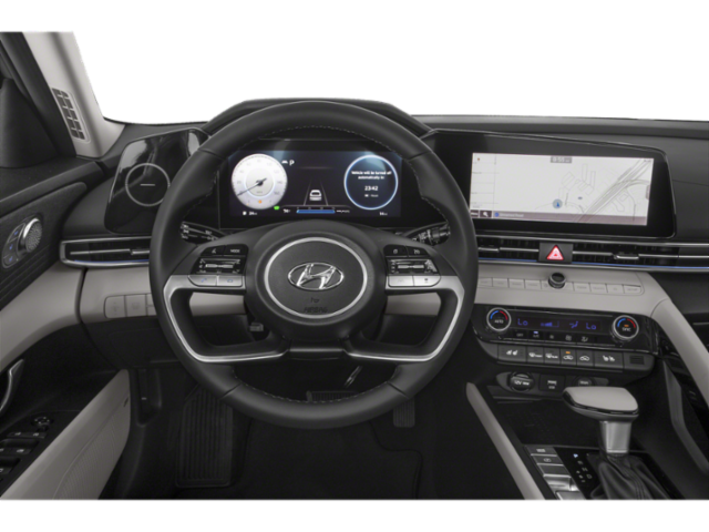 2021 Hyundai Elantra Hybrid Blue photo 3