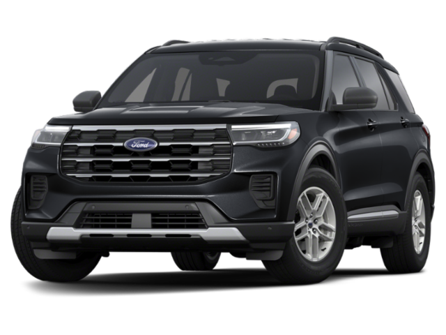 New 2025 Agate Black Metallic Ford Active image 1