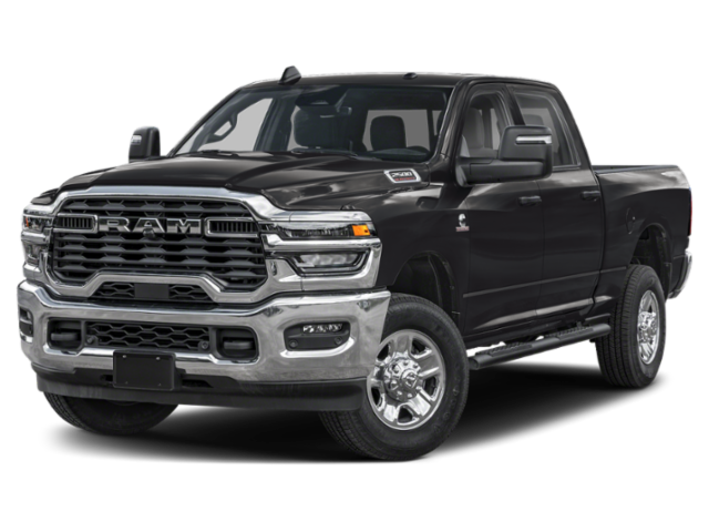 New 2025 Diamond Black Crystal Pearlcoat Ram Tradesman image 1