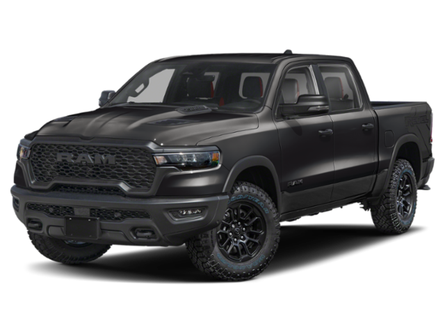 New 2025 Diamond Black Crystal Pearlcoat Ram Rebel image 1