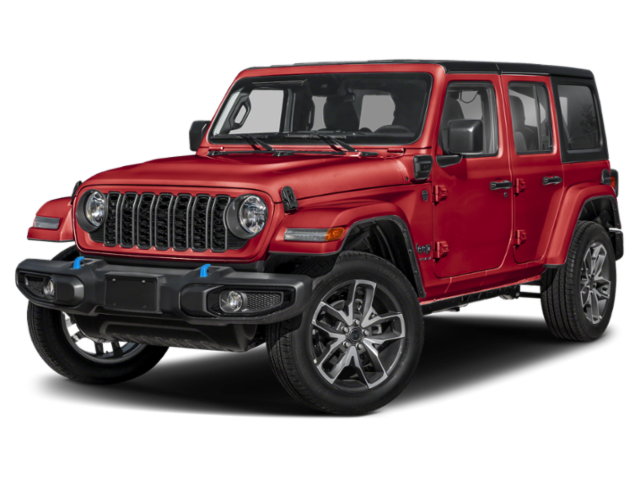 New 2025 Firecracker Red Clear-Coat Exterior Paint Jeep Willys 4xe image 1