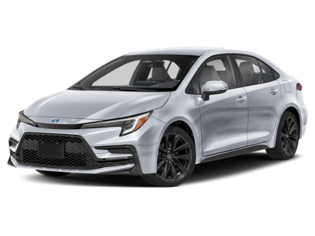 New 2025 Silver Toyota SE image 1
