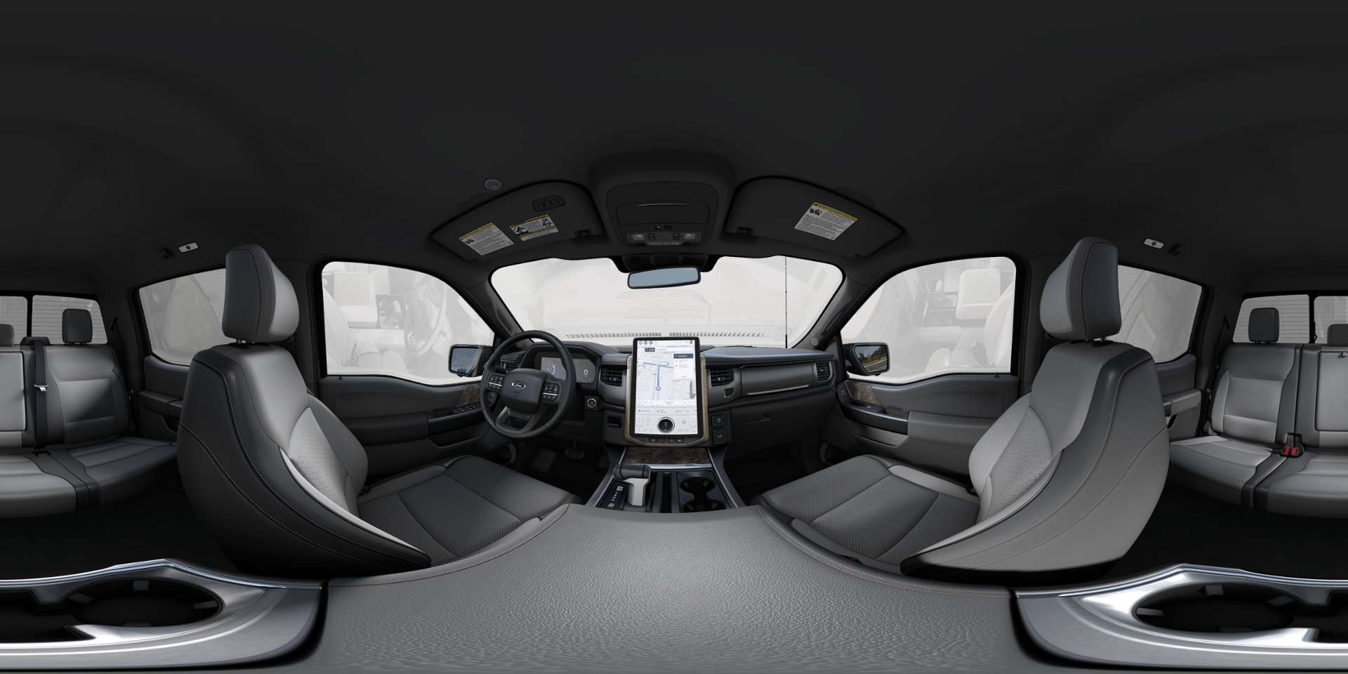 New 2023 Ford F150 Lightning Lariat SuperCrew® in Saint Albans F3857 Nucar Ford Saint Albans