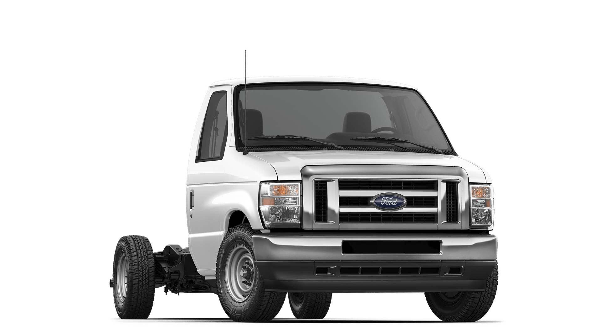 Oxford White 2026 Ford E-Series Chassis E-350 SD Cutaway 138 RWD Pickup Truck Rear-Wheel Drive 6-Speed Automatic Overdrive
