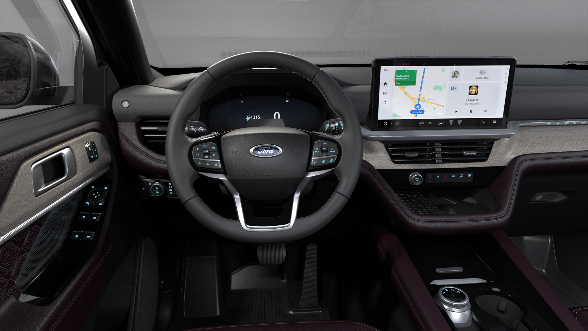 New 2025 Ford Explorer Platinum Sport Utility in Portsmouth