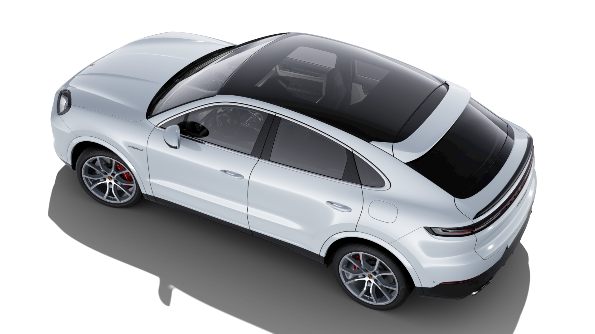 New 2025 Porsche Cayenne S EHybrid Coupe Coupe in Hickory Porsche