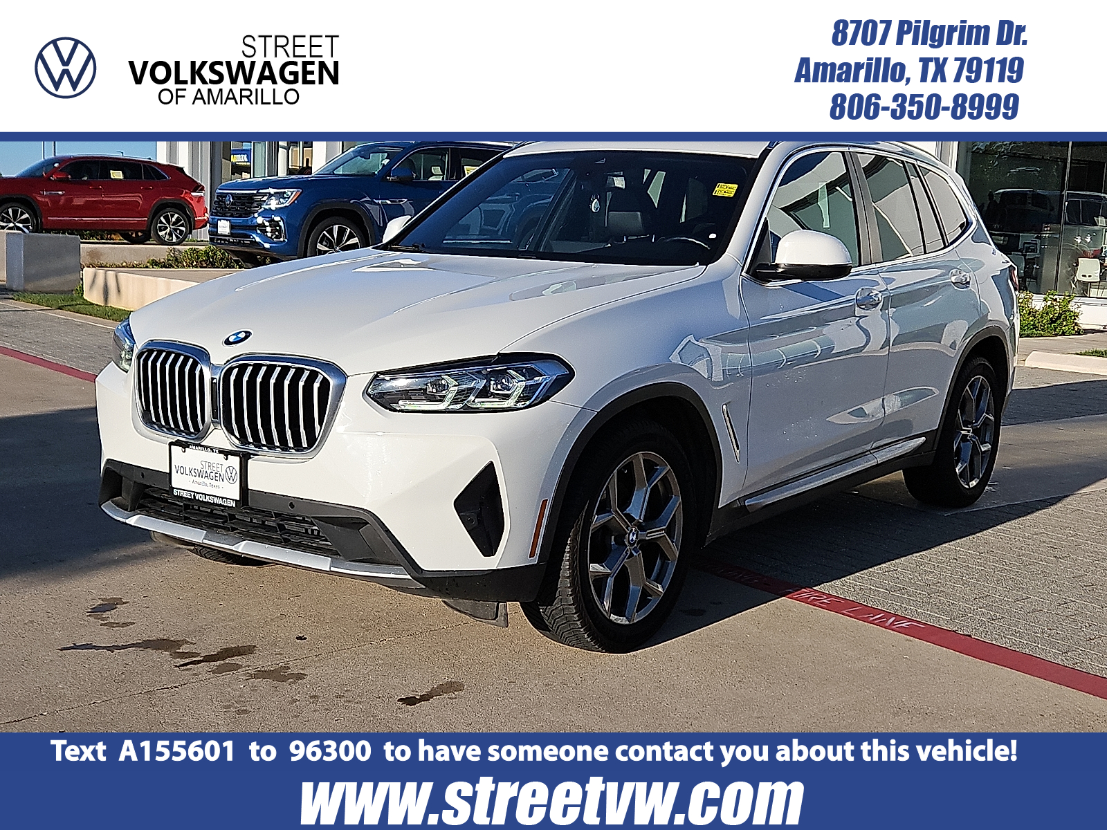 used 2022 BMW X3 car, priced at $27,575