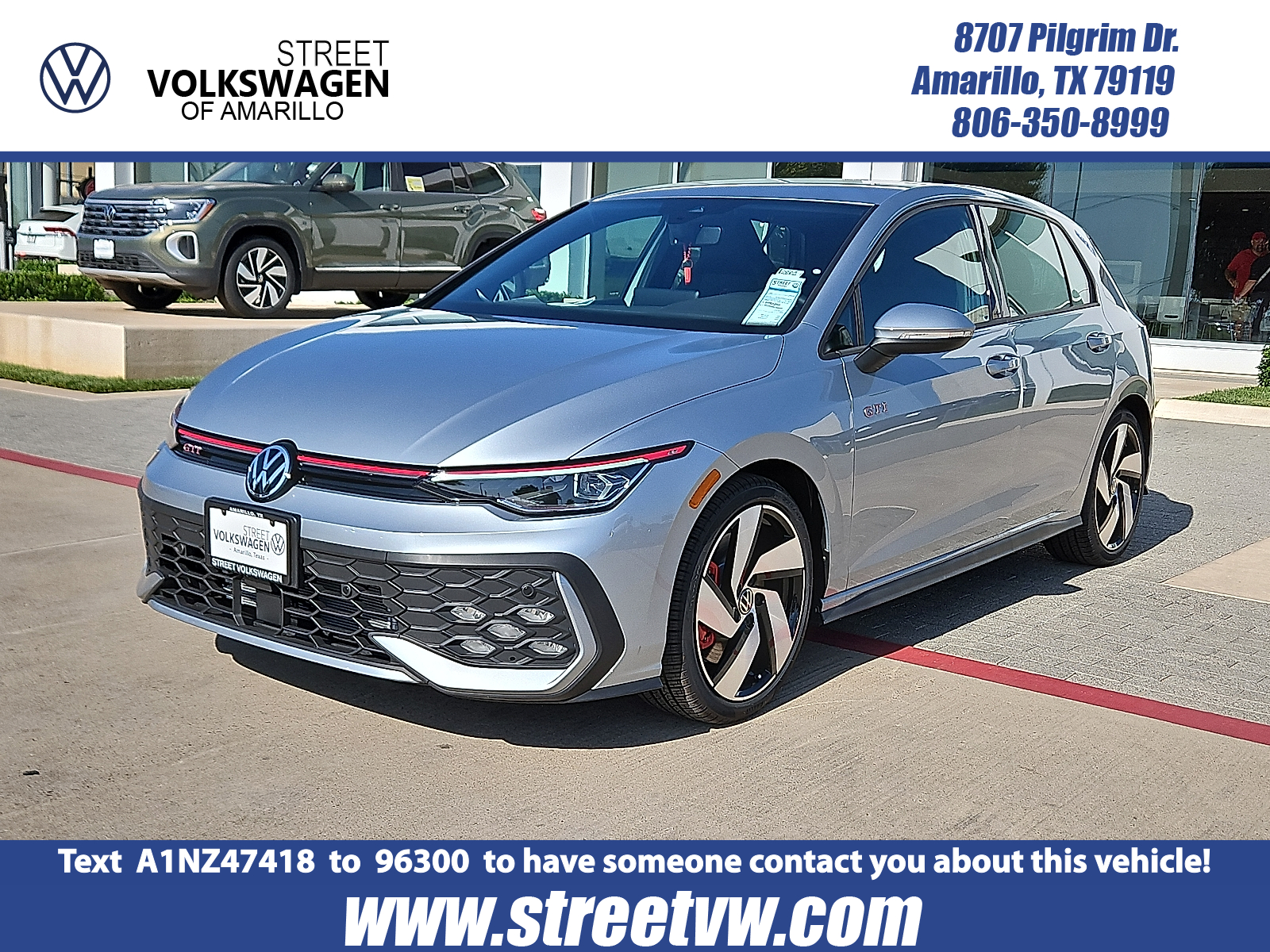 new 2025 Volkswagen Golf GTI car, priced at $34,480