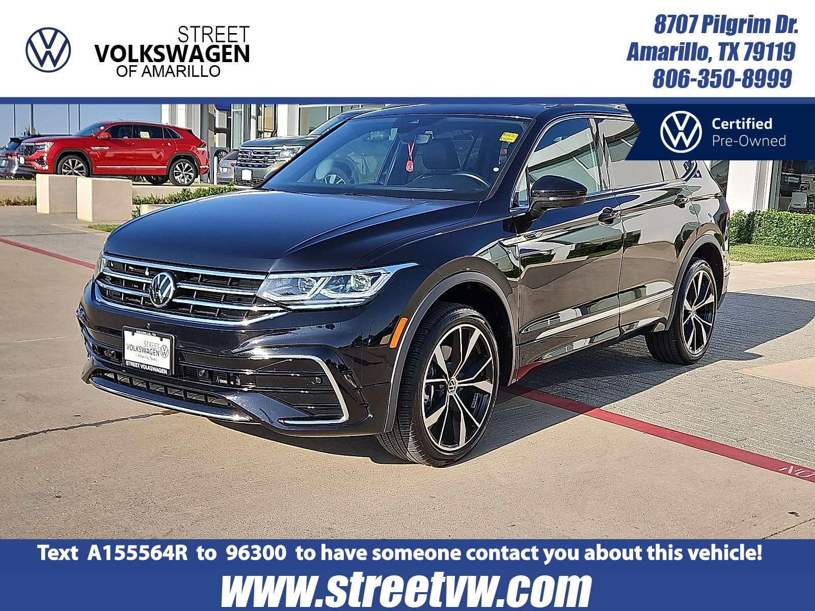 used 2022 Volkswagen Tiguan car, priced at $29,999