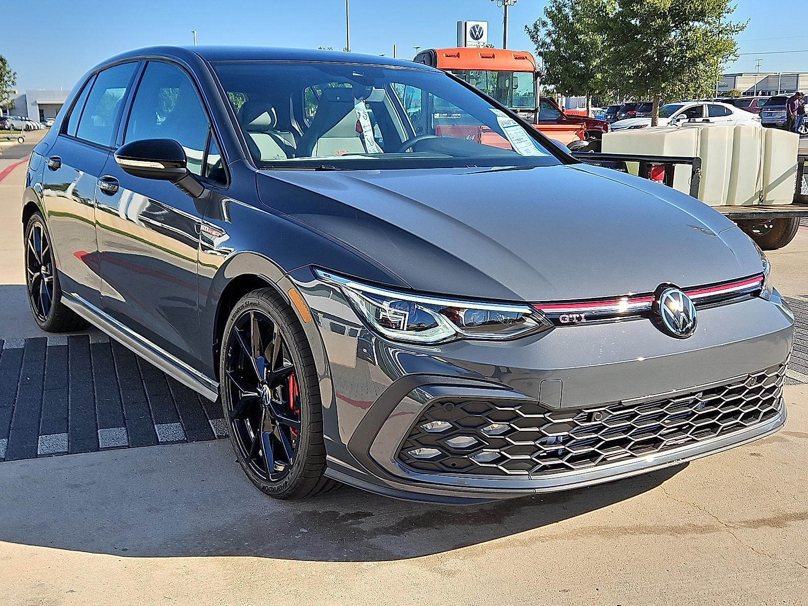 new 2024 Volkswagen Golf GTI car, priced at $37,923
