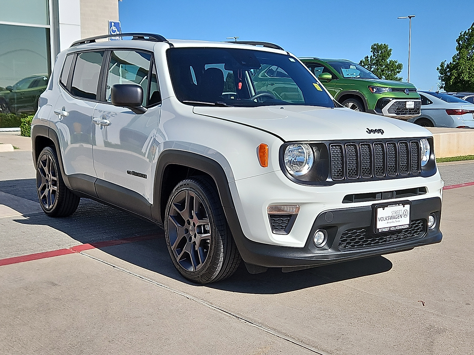 used 2021 Jeep Renegade car, priced at $17,250