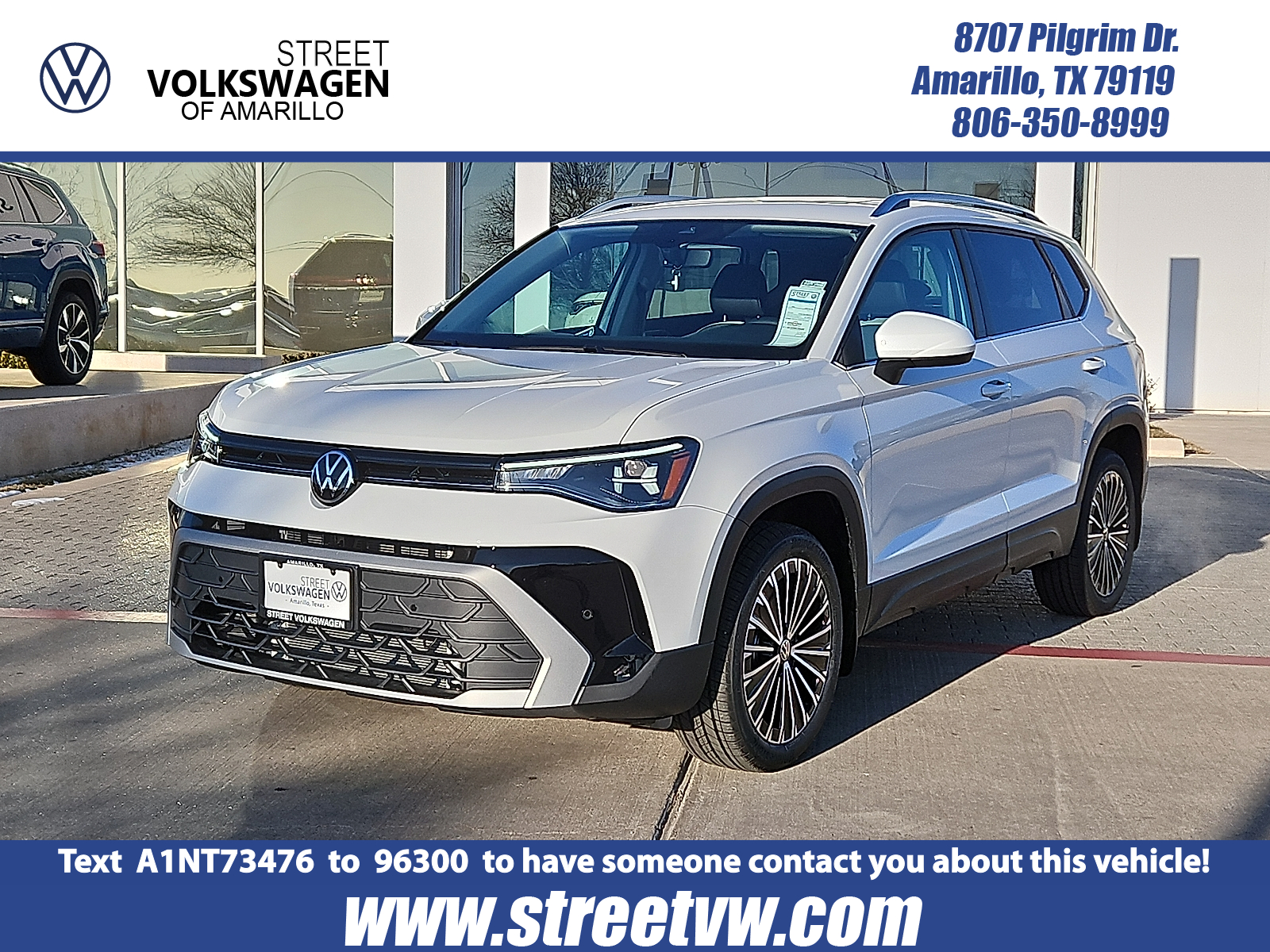 new 2025 Volkswagen Taos car, priced at $30,588