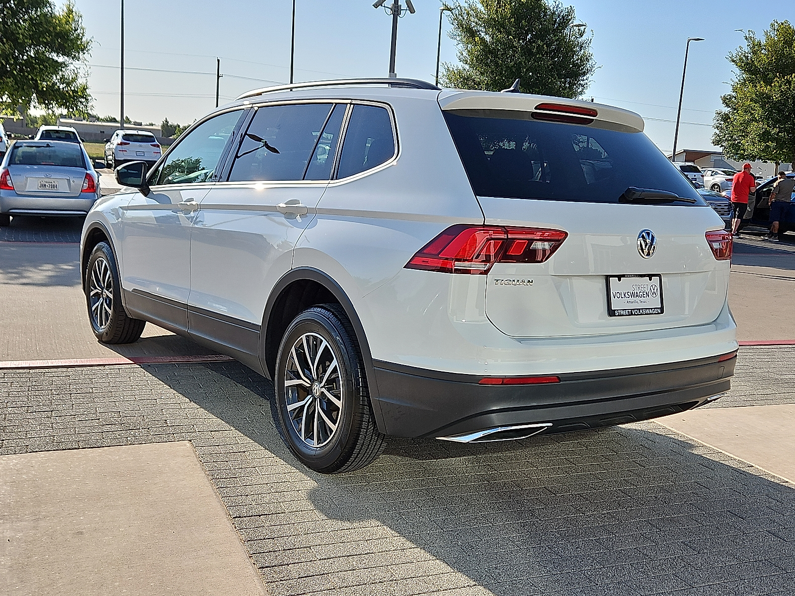 used 2021 Volkswagen Tiguan car, priced at $22,725