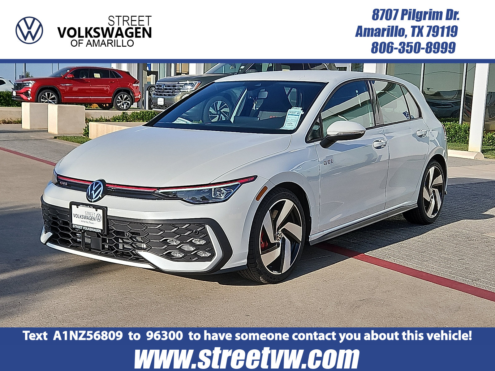 new 2025 Volkswagen Golf GTI car, priced at $34,480