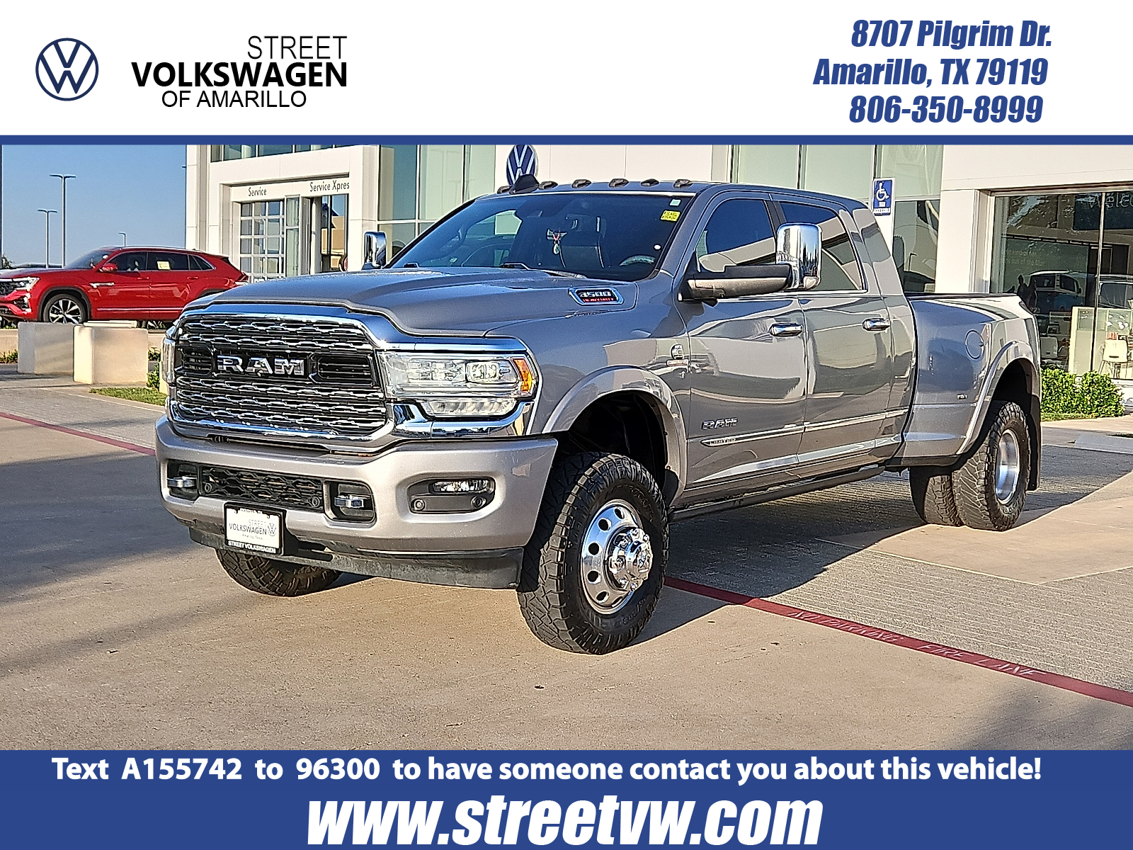 used 2019 Ram 3500 car, priced at $62,000