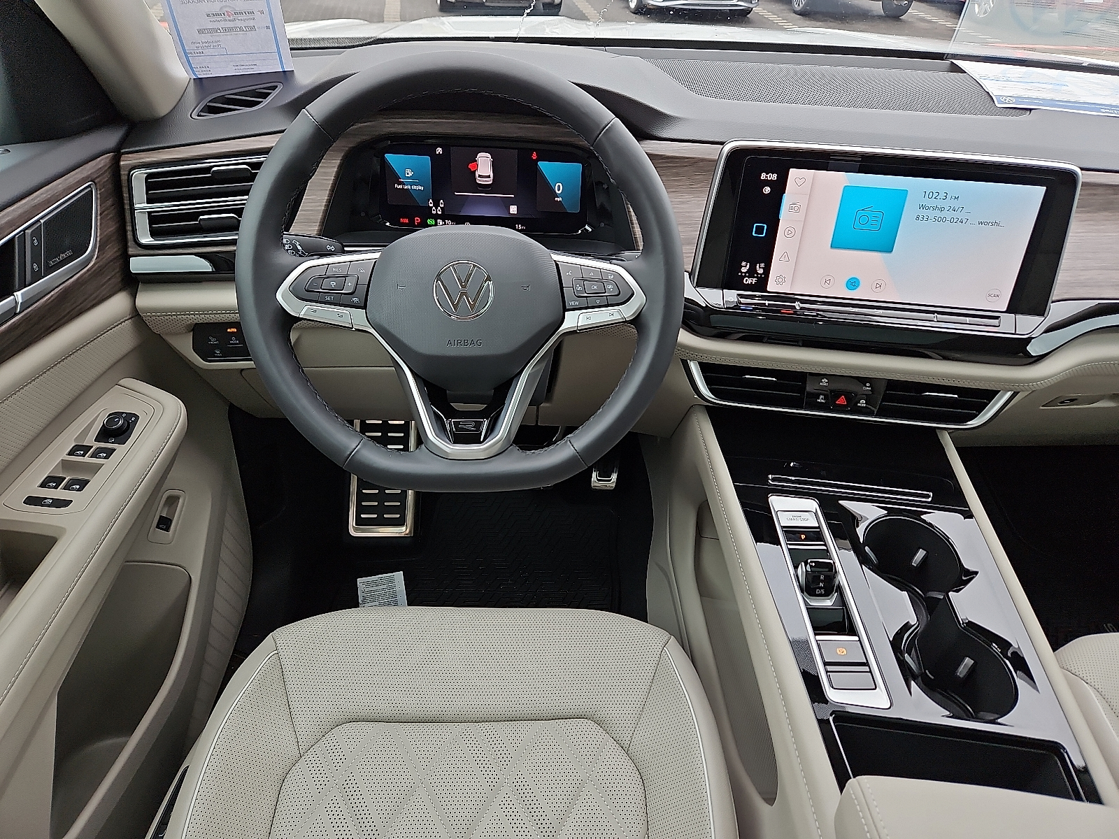new 2025 Volkswagen Atlas car, priced at $57,006
