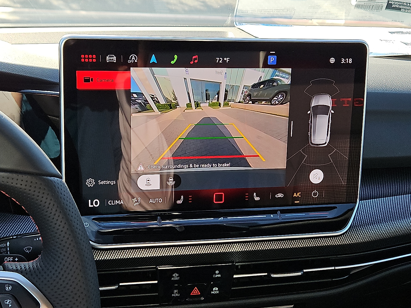 new 2025 Volkswagen Golf GTI car, priced at $34,480