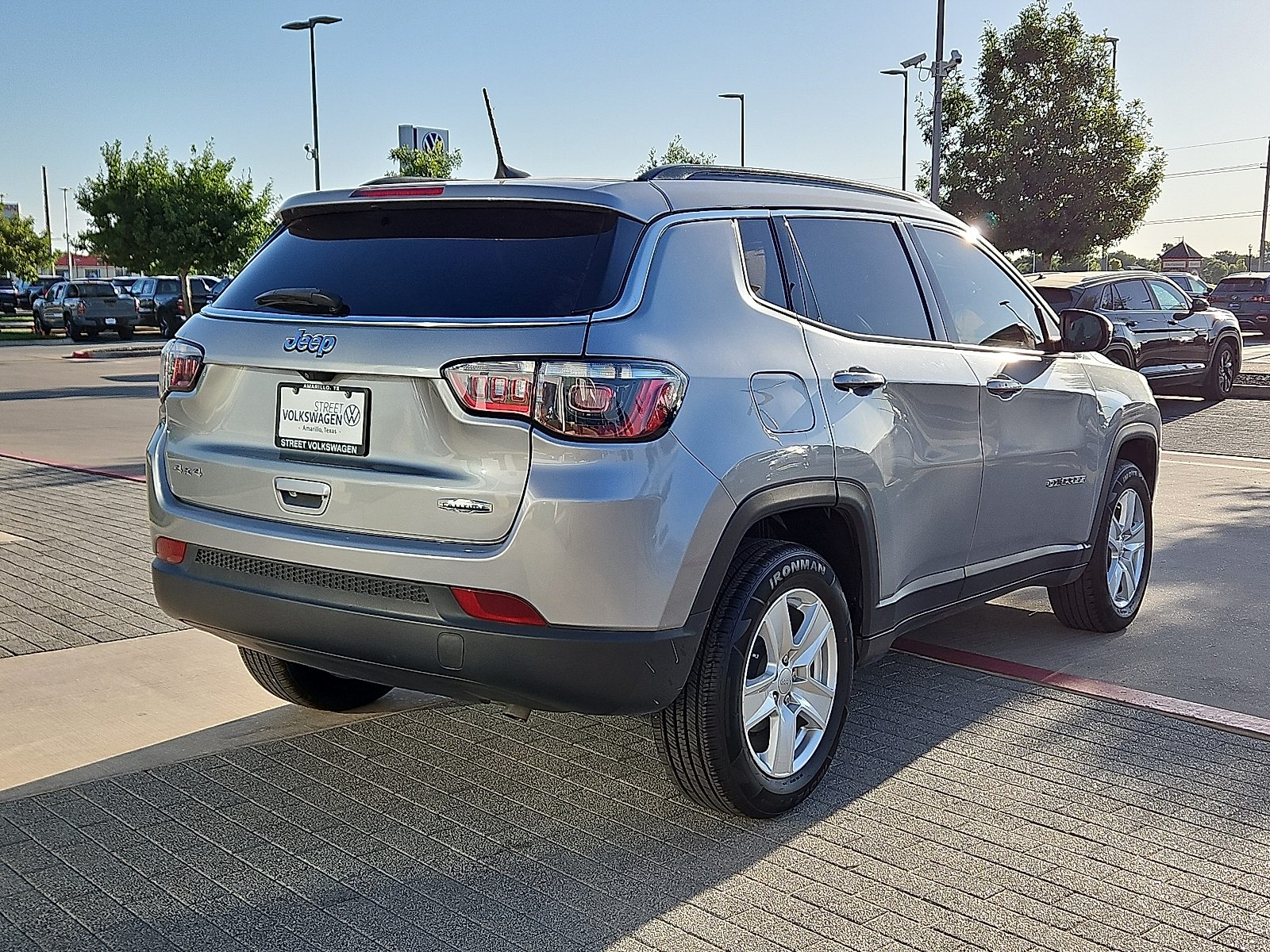 used 2022 Jeep Compass car, priced at $21,200