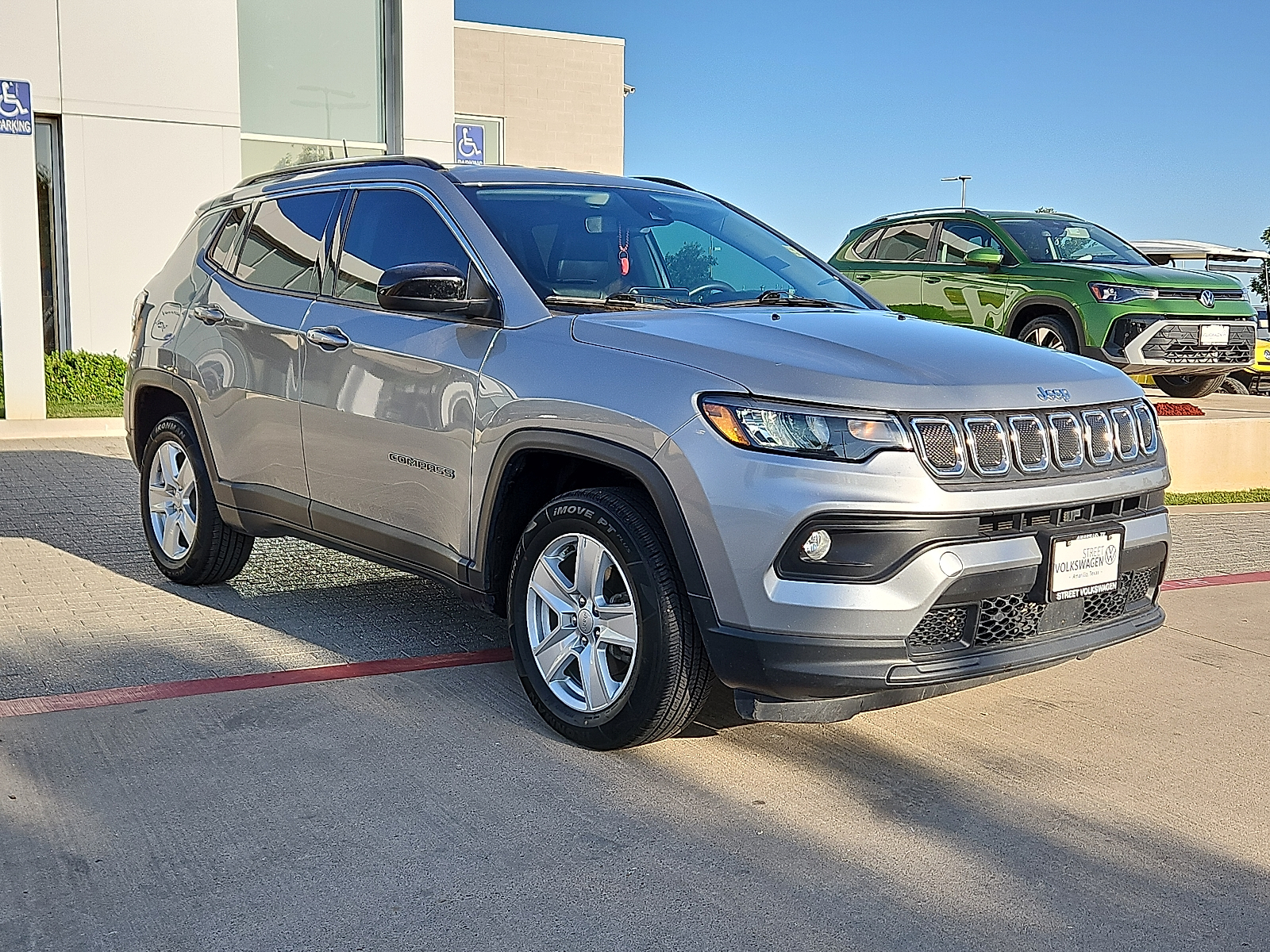 used 2022 Jeep Compass car, priced at $21,200