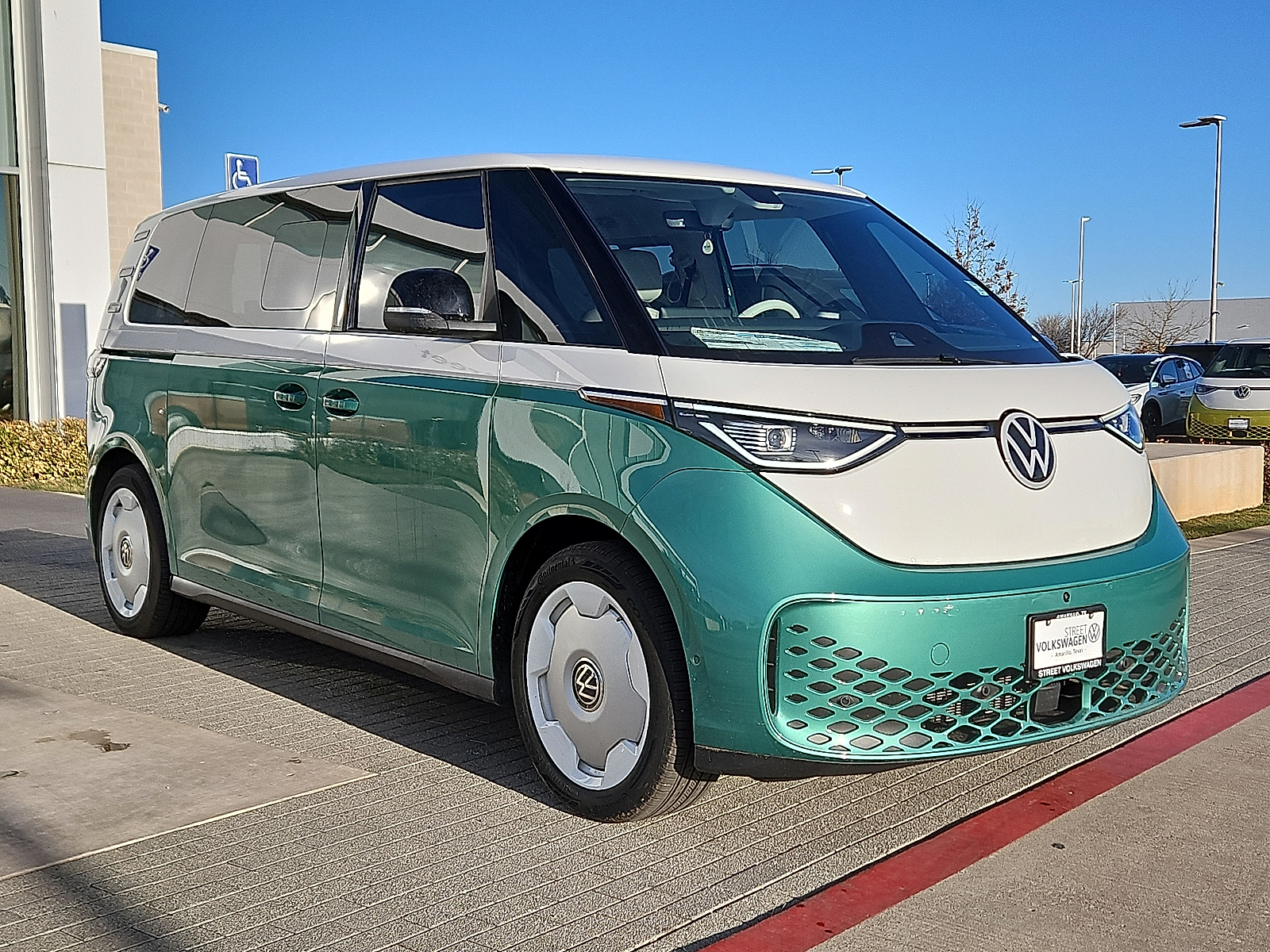 new 2025 Volkswagen ID. Buzz car, priced at $66,385
