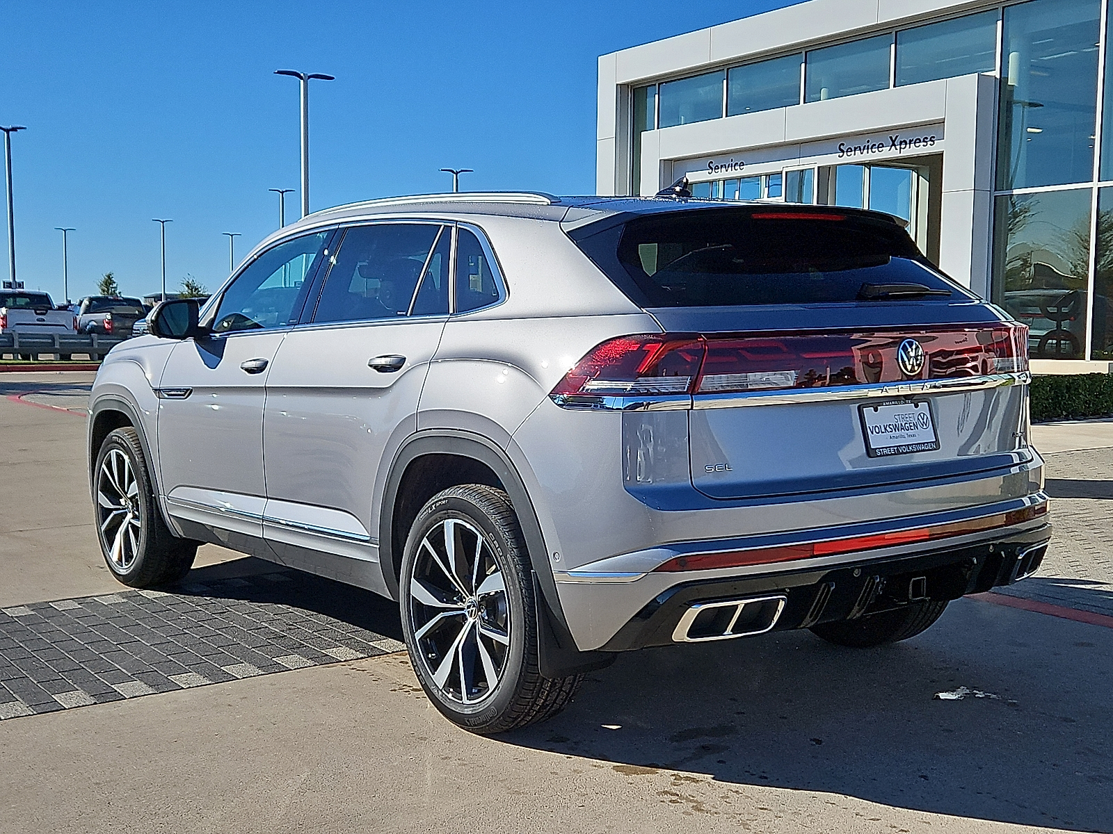 new 2025 Volkswagen Atlas Cross Sport car, priced at $54,616