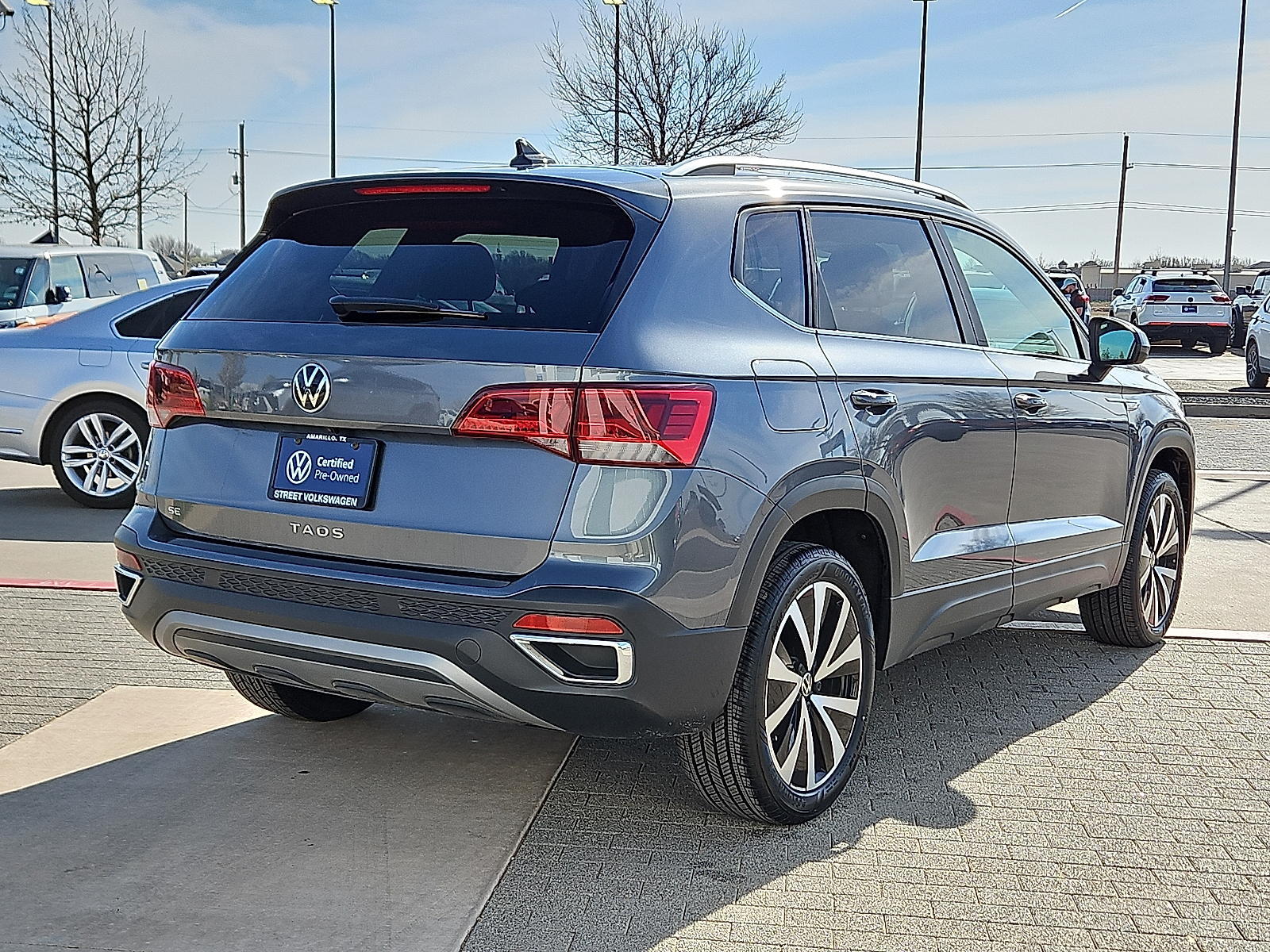 used 2023 Volkswagen Taos car, priced at $21,975