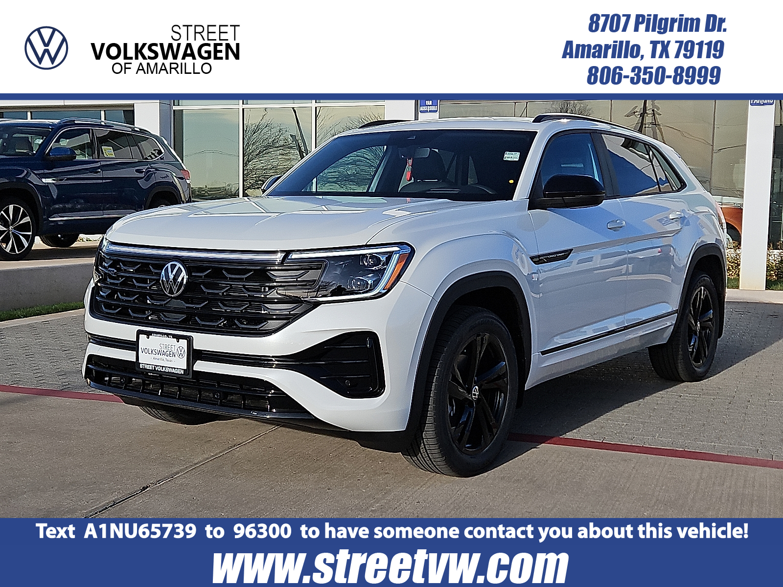 new 2025 Volkswagen Atlas Cross Sport car, priced at $52,246
